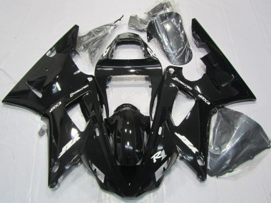 00-01 Negro Brillante R1 Carenado