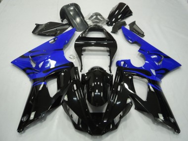 00-01 Negro Llama & Azul R1 Carenado