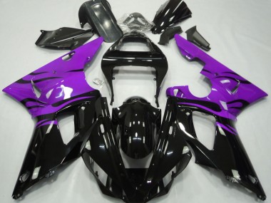 00-01 Negro Llama & Morado R1 Carenado