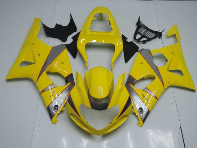 00-02 Amarillo & Plata GSXR 1000 Carenado 00-02 Amarillo & Plata GSXR 1000 Carenado