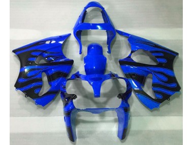 00-02 Azul & Negro Llama ZX6R Carenado