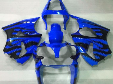 00-02 Azul & Negro Llama ZX6R Carenado