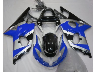 00-02 Estilo Azul Plateado OEM GSXR 1000 Carenado