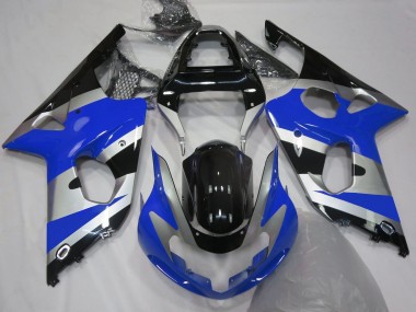 00-02 Estilo Azul Plateado OEM GSXR 1000 Carenado