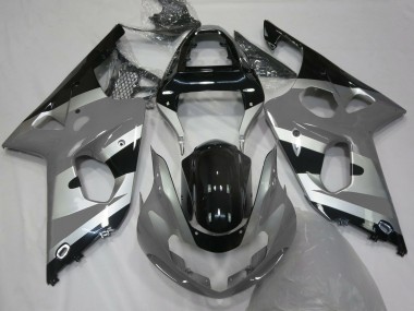 00-02 Estilo Gris Plateado OEM GSXR 1000 Carenado