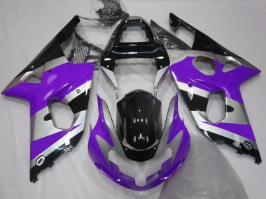 00-02 Estilo Morado Plateado OEM GSXR 1000 Carenado