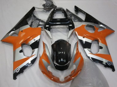 00-02 Estilo Naranja Plateado OEM GSXR 1000 Carenado