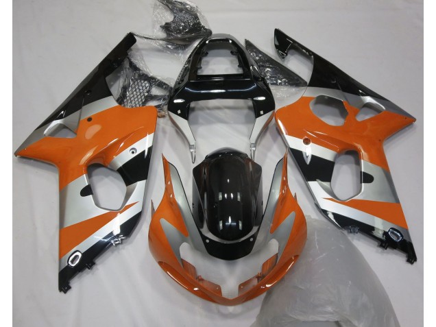 00-02 Estilo Naranja Plateado OEM GSXR 1000 Carenado 00-02 Estilo Naranja Plateado OEM GSXR 1000 Carenado