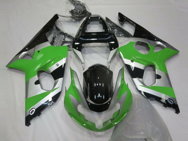 00-02 Estilo Verde Plateado OEM GSXR 1000 Carenado 00-02 Estilo Verde Plateado OEM GSXR 1000 Carenado