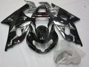 01-03 Negro Plata GSXR 600-750 Carenado
