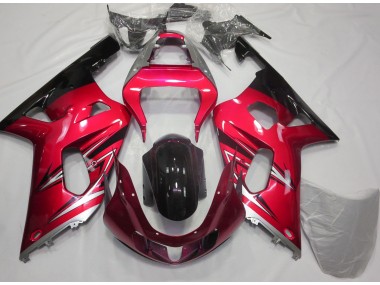 01-03 Rojo & Plata GSXR 600-750 Carenado