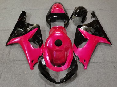01-03 Rosa Brillante & Negro GSXR 600-750 Carenado