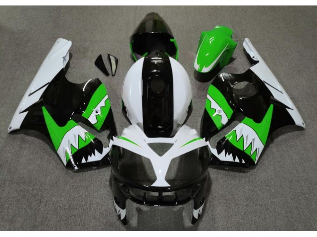 02-05 Tiburón Verde ZX12R Carenado 02-05 Tiburón Verde ZX12R Carenado