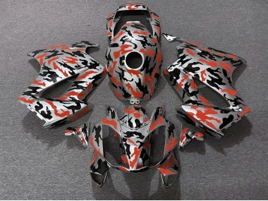 02-12 Rojo Camuflaje VFR800 Carenado