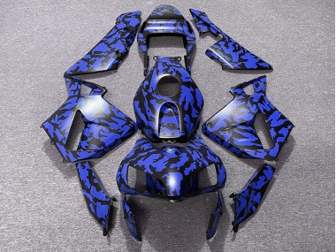 03-04 Azul Camuflaje CBR600RR Carenado