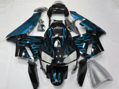 03-04 Azul Claro Llama CBR600RR Carenado