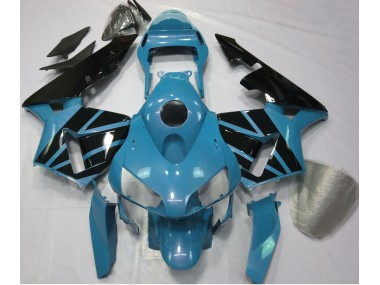 03-04 Azul Claro & Negro Brillante CBR600RR Carenado