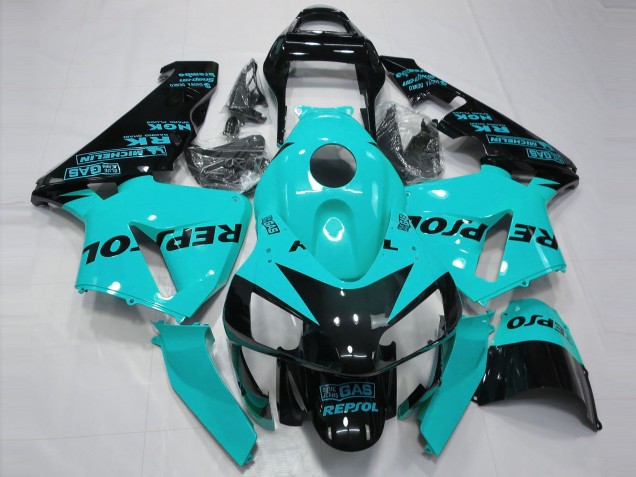 03-04 Azul Claro Repsol CBR600RR Carenado 03-04 Azul Claro Repsol CBR600RR Carenado