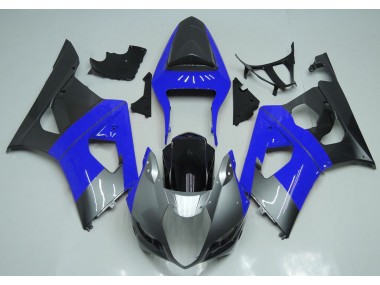 03-04 Azul Plata & Negro GSXR 1000 Carenado
