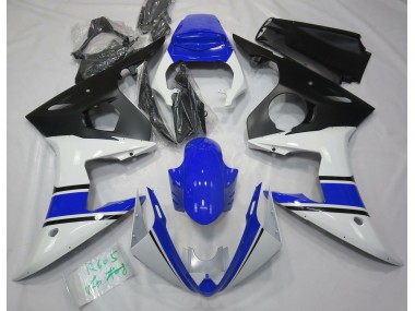 03-04 Blanco Brillante & Azul R6 Carenado