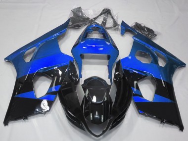 03-04 Brillante Azul & Negro GSXR 1000 Carenado