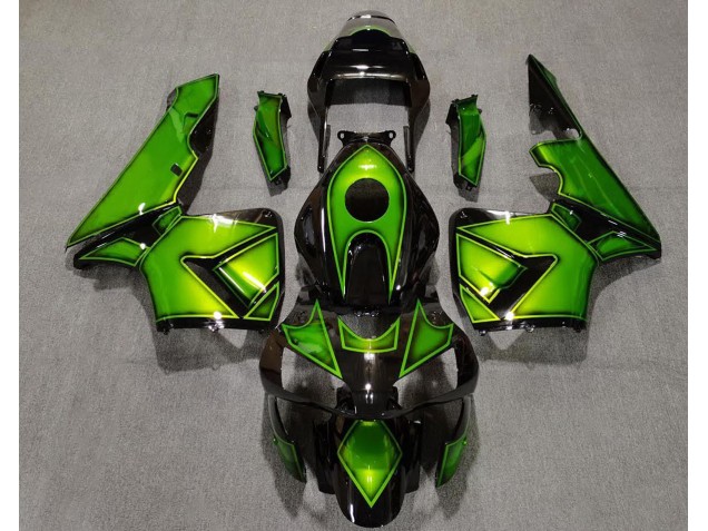 03-04 Diseño Especial Verde CBR600RR Carenado 03-04 Diseño Especial Verde CBR600RR Carenado