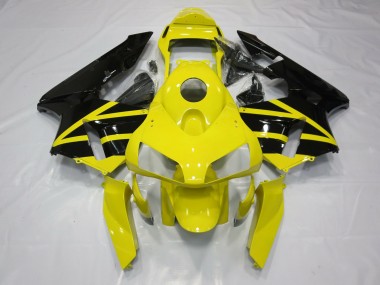 03-04 Estilo Amarillo & Negro OEM CBR600RR Carenado
