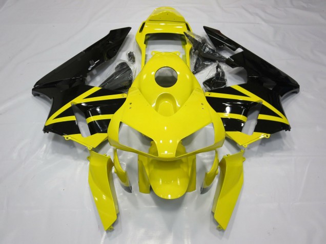 03-04 Estilo Amarillo & Negro OEM CBR600RR Carenado 03-04 Estilo Amarillo & Negro OEM CBR600RR Carenado