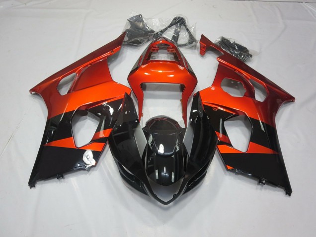 03-04 Naranja Quemado & Negro GSXR 1000 Carenado 03-04 Naranja Quemado & Negro GSXR 1000 Carenado