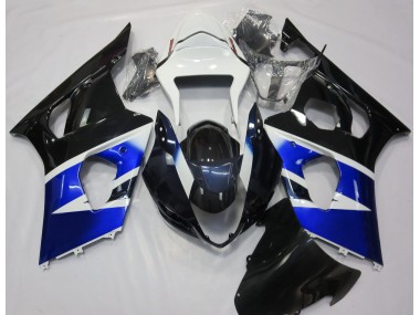 03-04 Negro Azul & Blanco GSXR 1000 Carenado