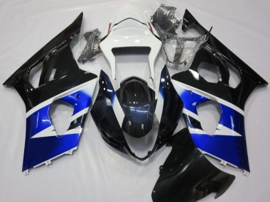 03-04 Negro Azul & Blanco GSXR 1000 Carenado