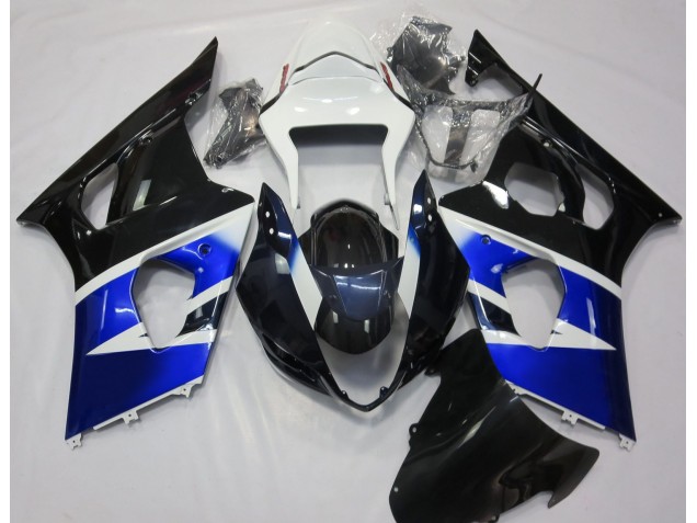 03-04 Negro Azul & Blanco GSXR 1000 Carenado 03-04 Negro Azul & Blanco GSXR 1000 Carenado