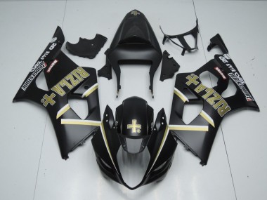 03-04 Negro Mate Rizla GSXR 1000 Carenado