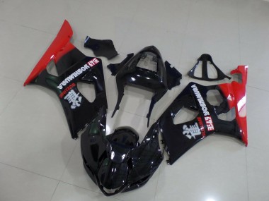 03-04 Rojo & Negro GSXR 1000 Carenado