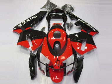 03-04 Rojo Negro Poder CBR600RR Carenado