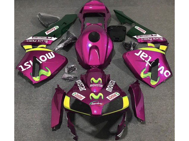 03-04 Rosa Fuerte Movistar CBR600RR Carenado