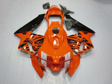 03-04 Tribales Naranja CBR600RR Carenado