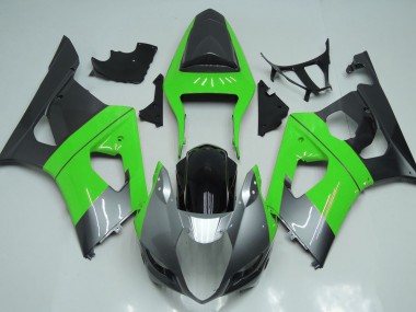03-04 Verde Plata & Negro GSXR 1000 Carenado