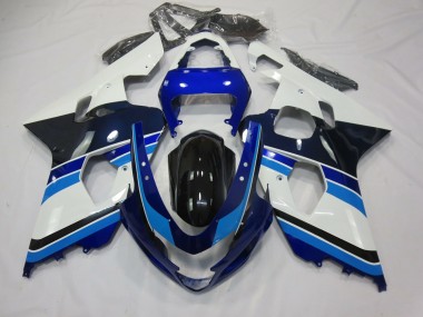 04-05 Azul Claro Blanco & Negro GSXR 600-750 Carenado