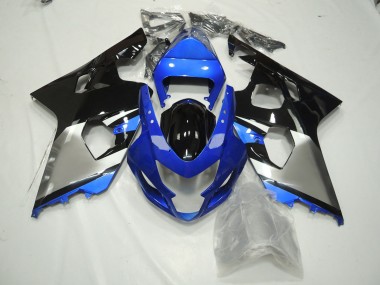 04-05 Azul Negro & Plata GSXR 600-750 Carenado