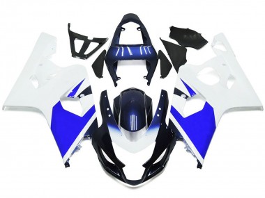 04-05 Blanco Brillante & Azul GSXR 600-750 Carenado