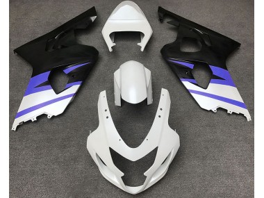 04-05 Blanco Mate & Azul GSXR 600-750 Carenado