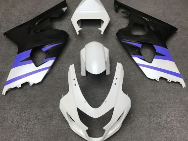 04-05 Blanco Mate & Azul GSXR 600-750 Carenado