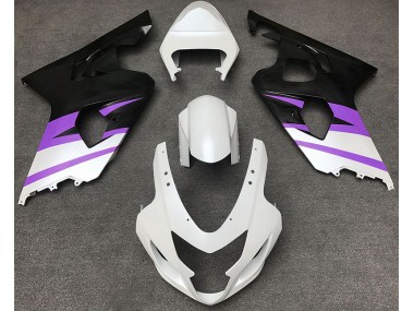 04-05 Blanco Mate & Morado GSXR 600-750 Carenado