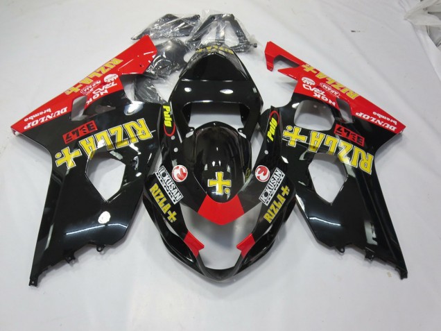 04-05 Negro Rizla GSXR 600-750 Carenado 04-05 Negro Rizla GSXR 600-750 Carenado