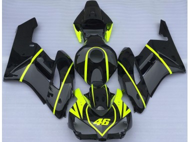 04-05 Todo Negro & Alta Visibilidad 46 CBR1000RR Carenado