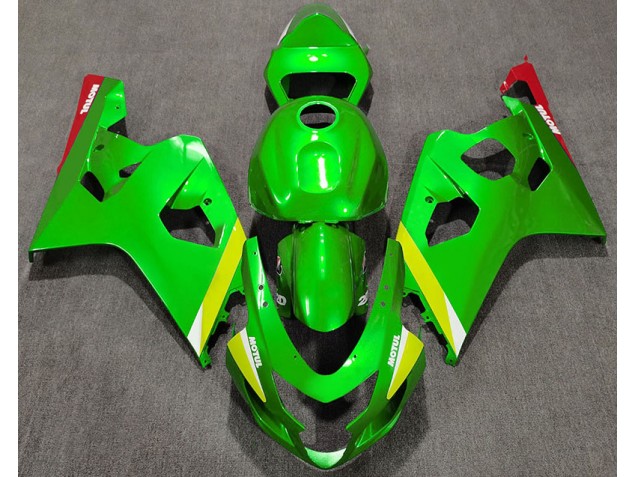 04-05 Verde Brillante GSXR 600-750 Carenado 04-05 Verde Brillante GSXR 600-750 Carenado