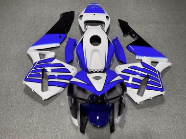 05-06 Alas Azul Oscuro & Blanco CBR600RR Carenado