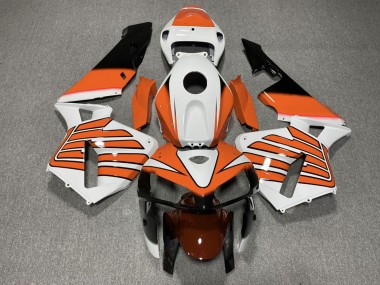 05-06 Alas Naranjas & Blancas CBR600RR Carenado