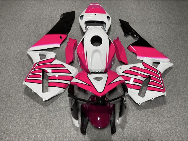 05-06 Alas Rosadas & Blancas CBR600RR Carenado 05-06 Alas Rosadas & Blancas CBR600RR Carenado
